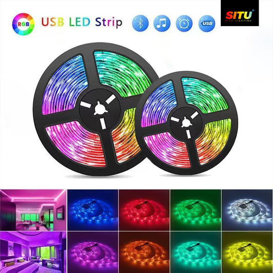 Solid Silicone RGB LED Strip Light – Waterproof & Energy-Efficient