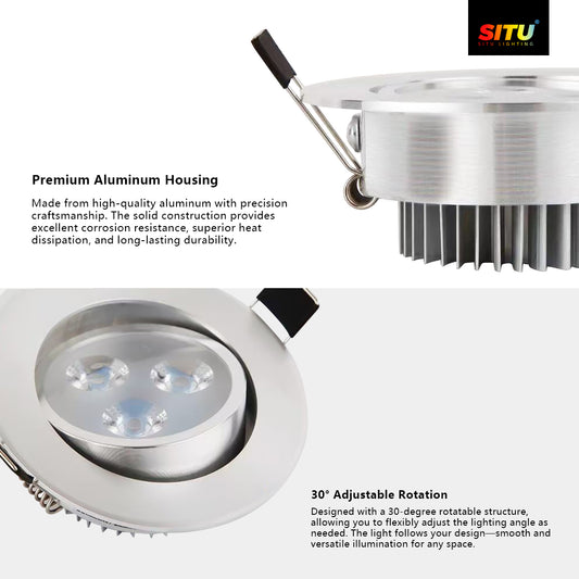 High Brightness SMD LED Spotlight – Compact & Energy Efficient Design