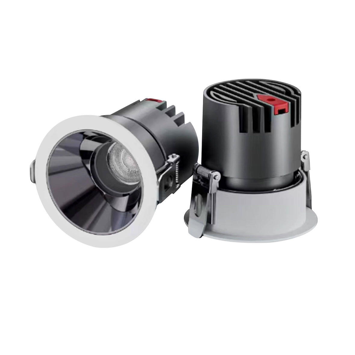 Modern Deep Anti-Glare LED Spotlight with Zero Secondary Glare – High-End Design