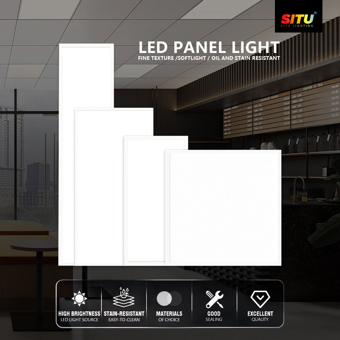LED Flat Panel Light – High-Brightness, Energy-Saving & Slim Design
