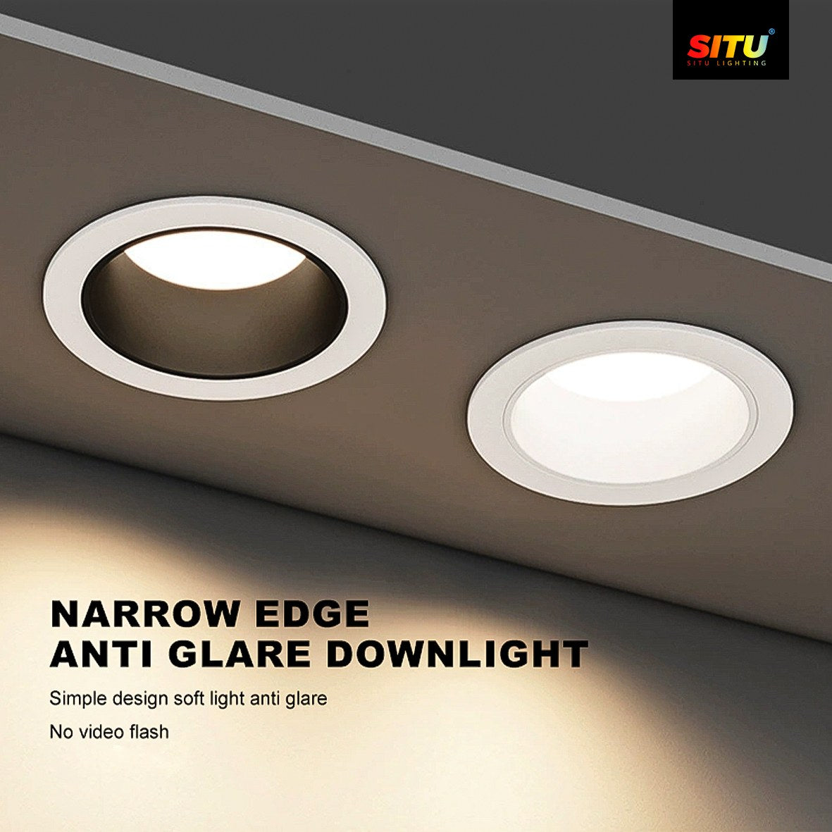Anti-Glare LED Downlight | High Brightness & Energy Saving