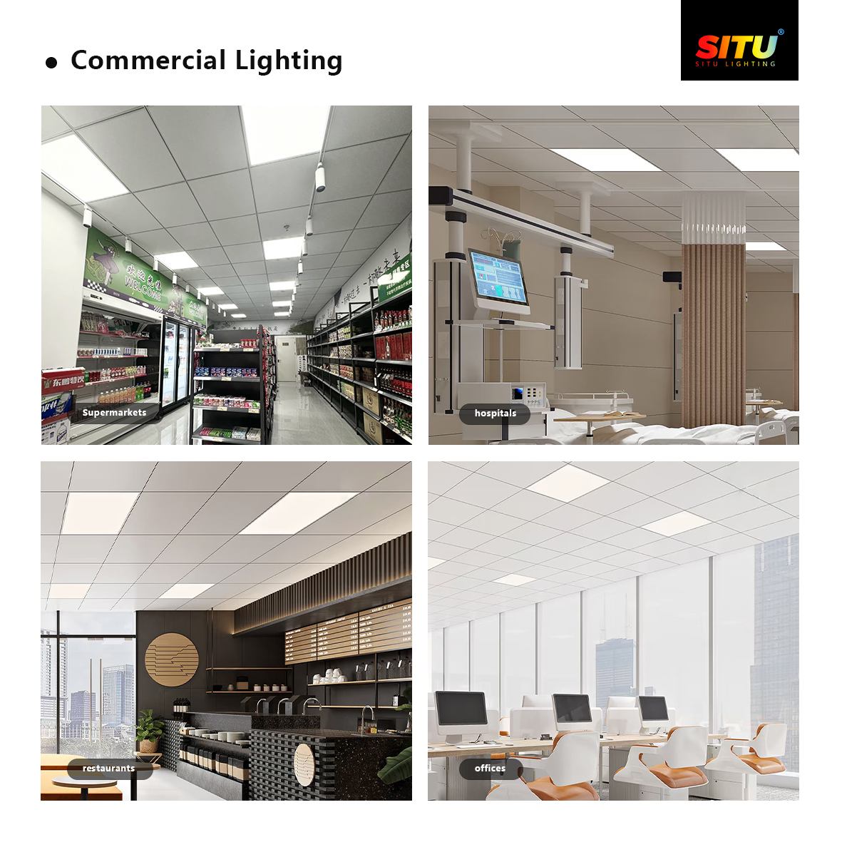 LED Flat Panel Light – High-Brightness, Energy-Saving & Slim Design