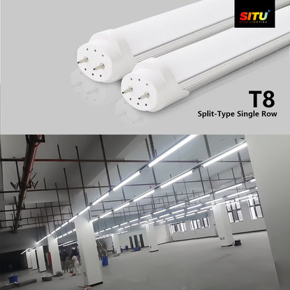 T8 LED Tube Light – Split Type, High Brightness & Suitable for Multiple Spaces