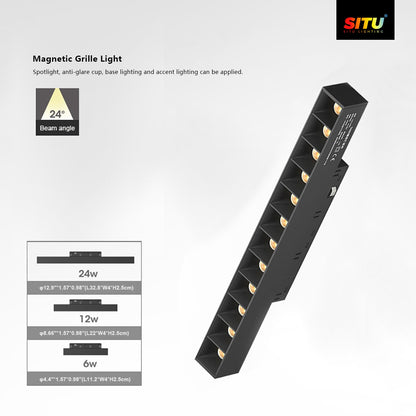 Modern Magnetic Grille Light