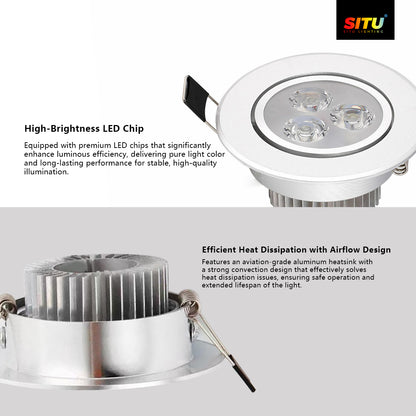High Brightness SMD LED Spotlight – Compact & Energy Efficient Design