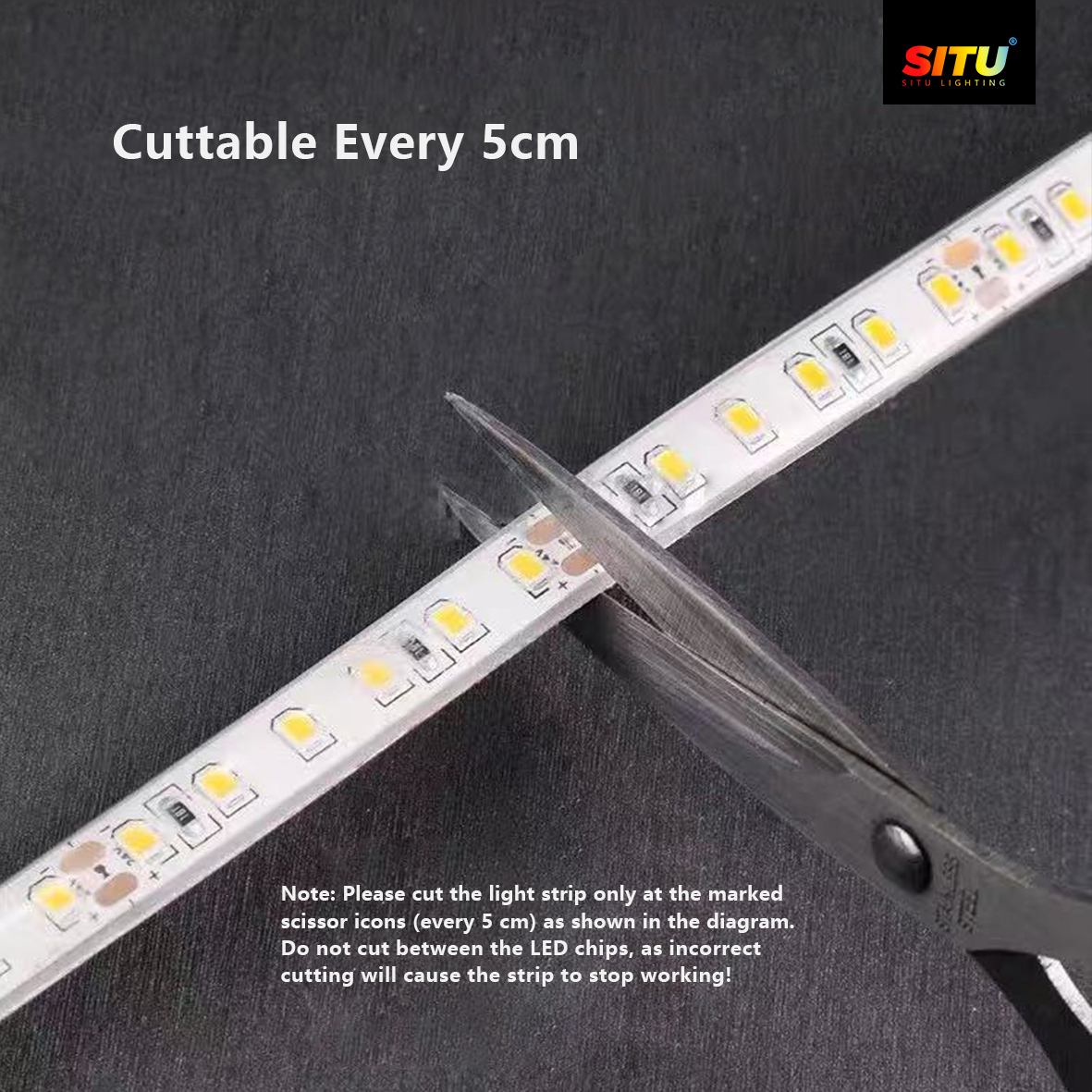 Waterproof Solid Silicone LED Strip Light – High-Brightness & Energy-Saving