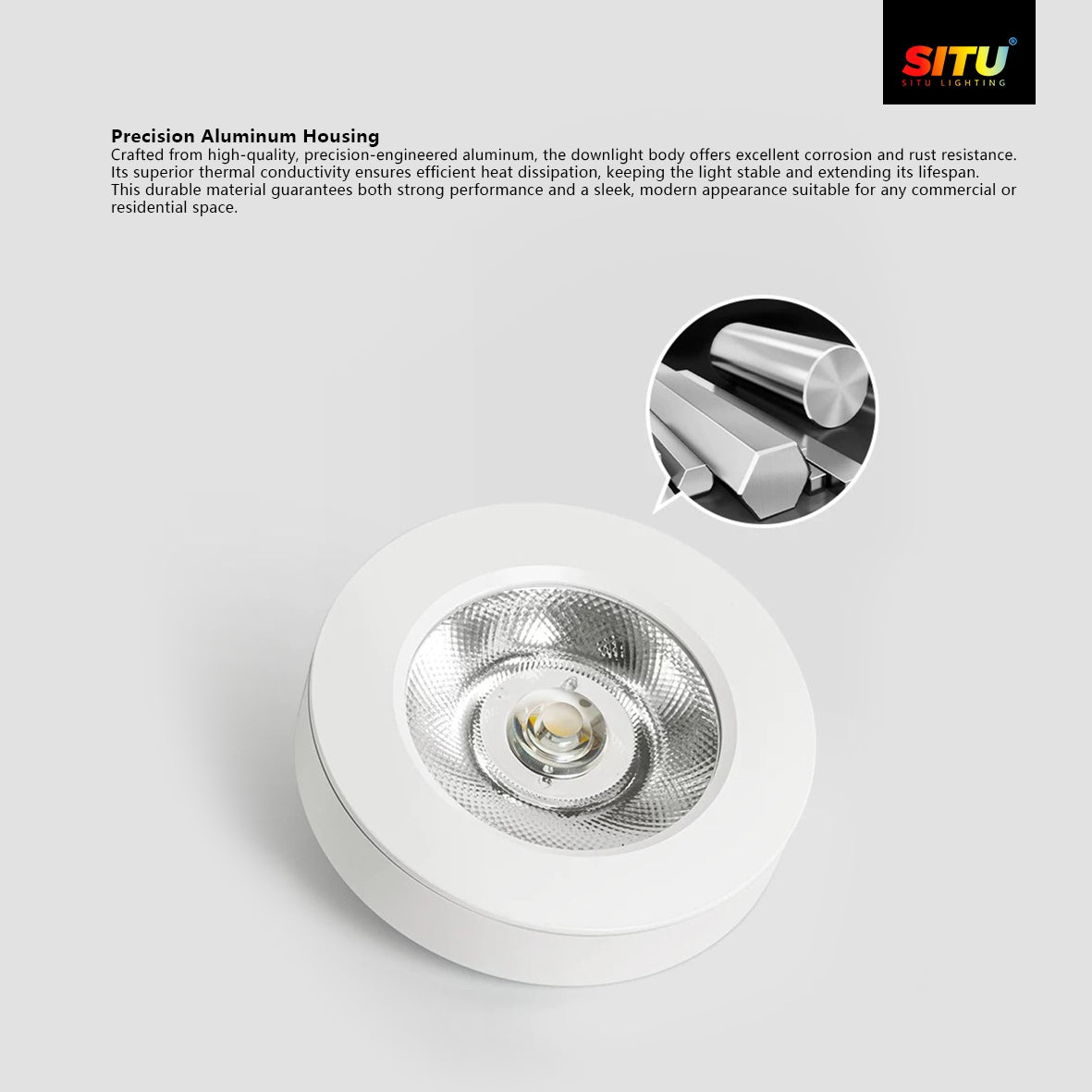 Surface-Mounted Ultra-Slim LED Downlight