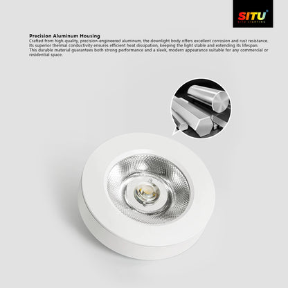 Surface-Mounted Ultra-Slim LED Downlight