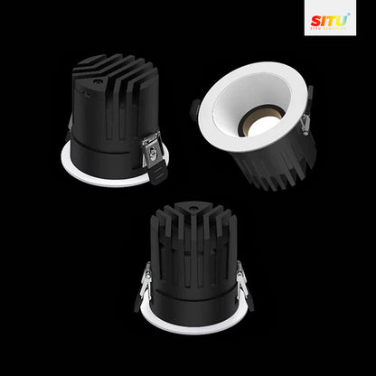 Premium Deep Reflector Anti-Glare Aluminum SMD Downlight: Stylish, Eye-Friendly, and Designed for Quality Spaces