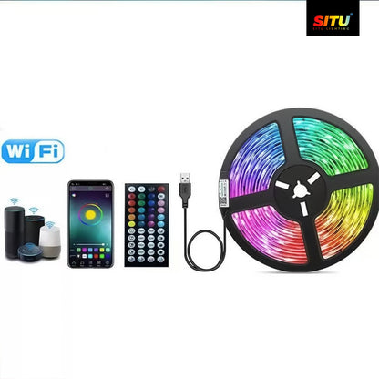 Solid Silicone RGB LED Strip Light – Waterproof & Energy-Efficient