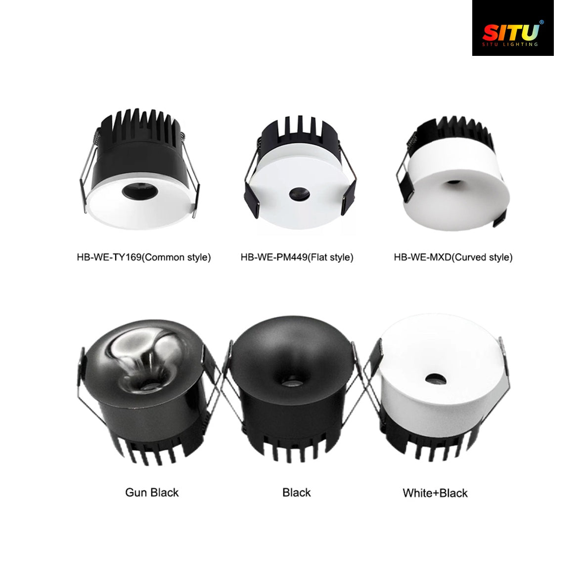 Small Aperture Deep Anti-Glare LED Downlight – Precision Light Control