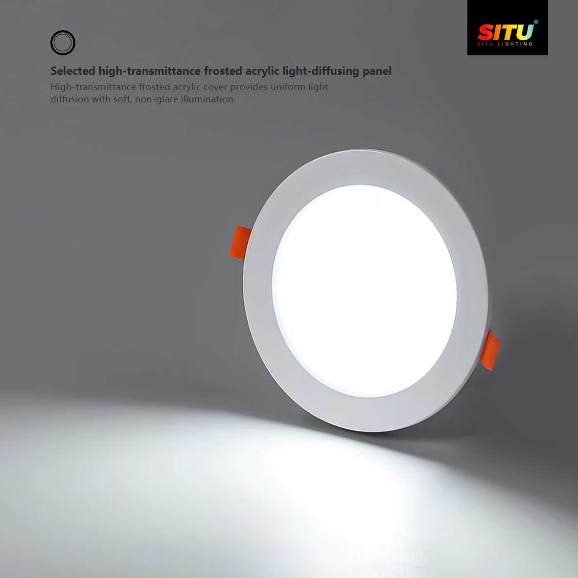 Round Deep Anti-Glare SMD Downlight (Economy): Eye-Friendly, Practical, and Cost-Effective