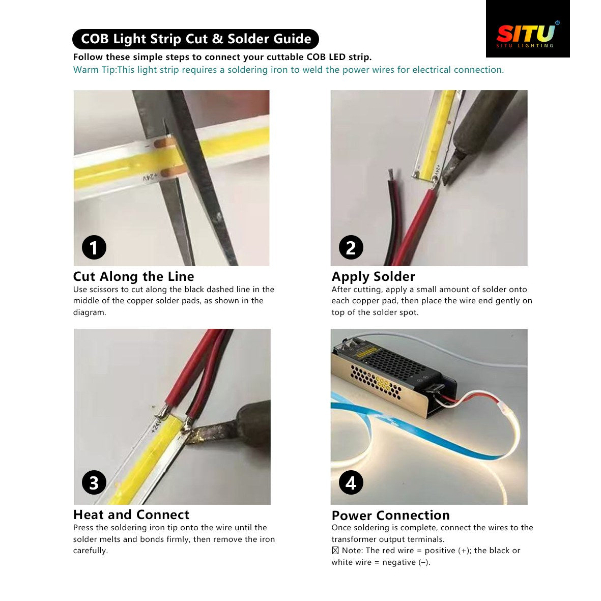 High-Brightness LED COB Strip Light – Energy-Saving & Uniform Lighting