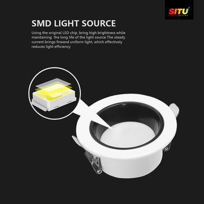 Anti-Glare LED Downlight | High Brightness & Energy Saving