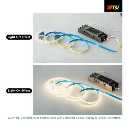 High-Brightness LED COB Strip Light – Energy-Saving & Uniform Lighting