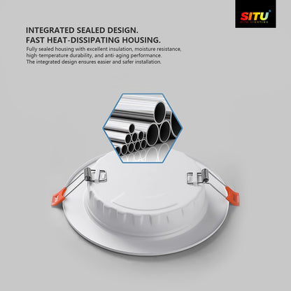 Round Deep Anti-Glare SMD Downlight (Economy): Eye-Friendly, Practical, and Cost-Effective
