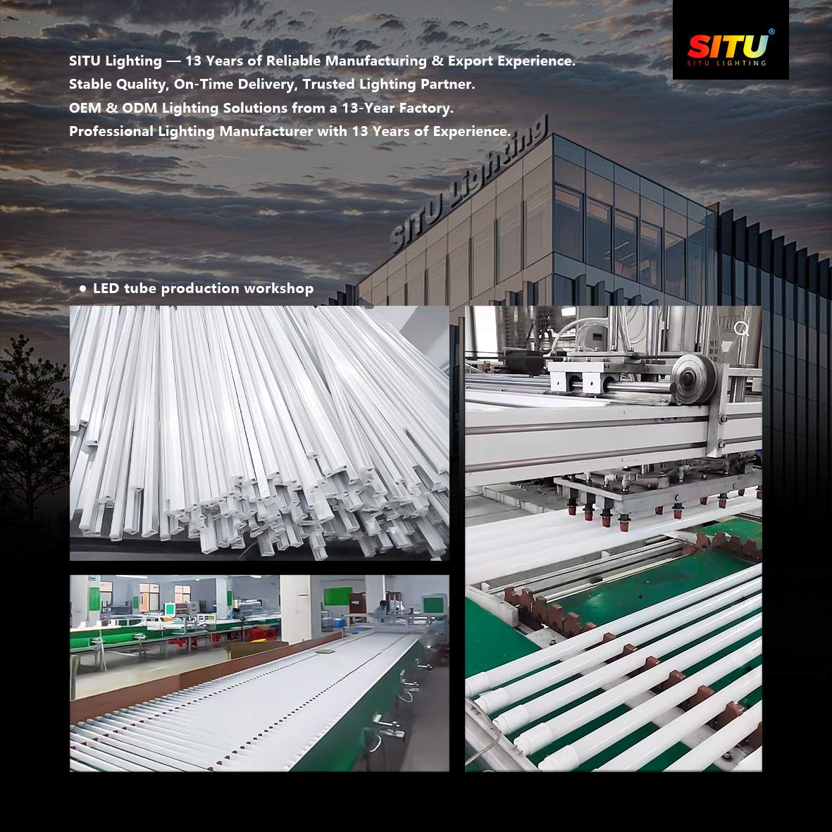 LED Tube Light – High-Brightness, Energy-Saving & Long-Lasting