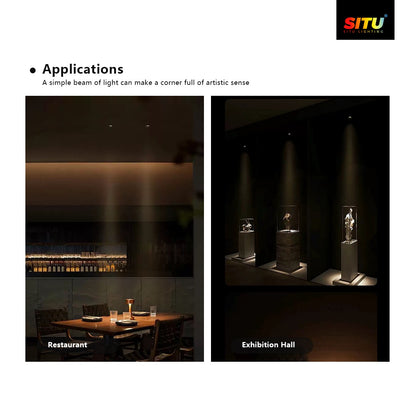 Small Aperture Deep Anti-Glare LED Downlight – Precision Light Control