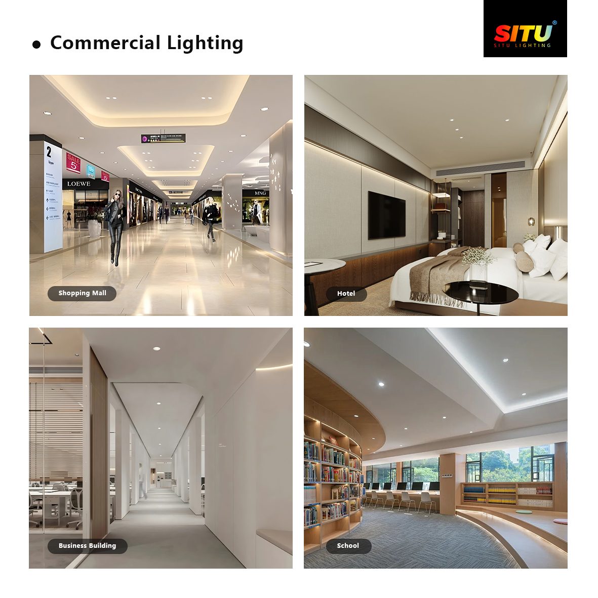 Professional Deep Anti-Glare LED Downlight – High Brightness, Energy Efficient
