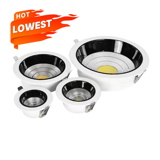 High Brightness Energy-Saving Short Recessed LED Spotlight for Commercial Lighting